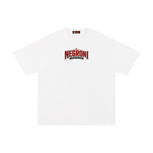 T-shirt Cocktail “Negroni” – Back Print Edition
